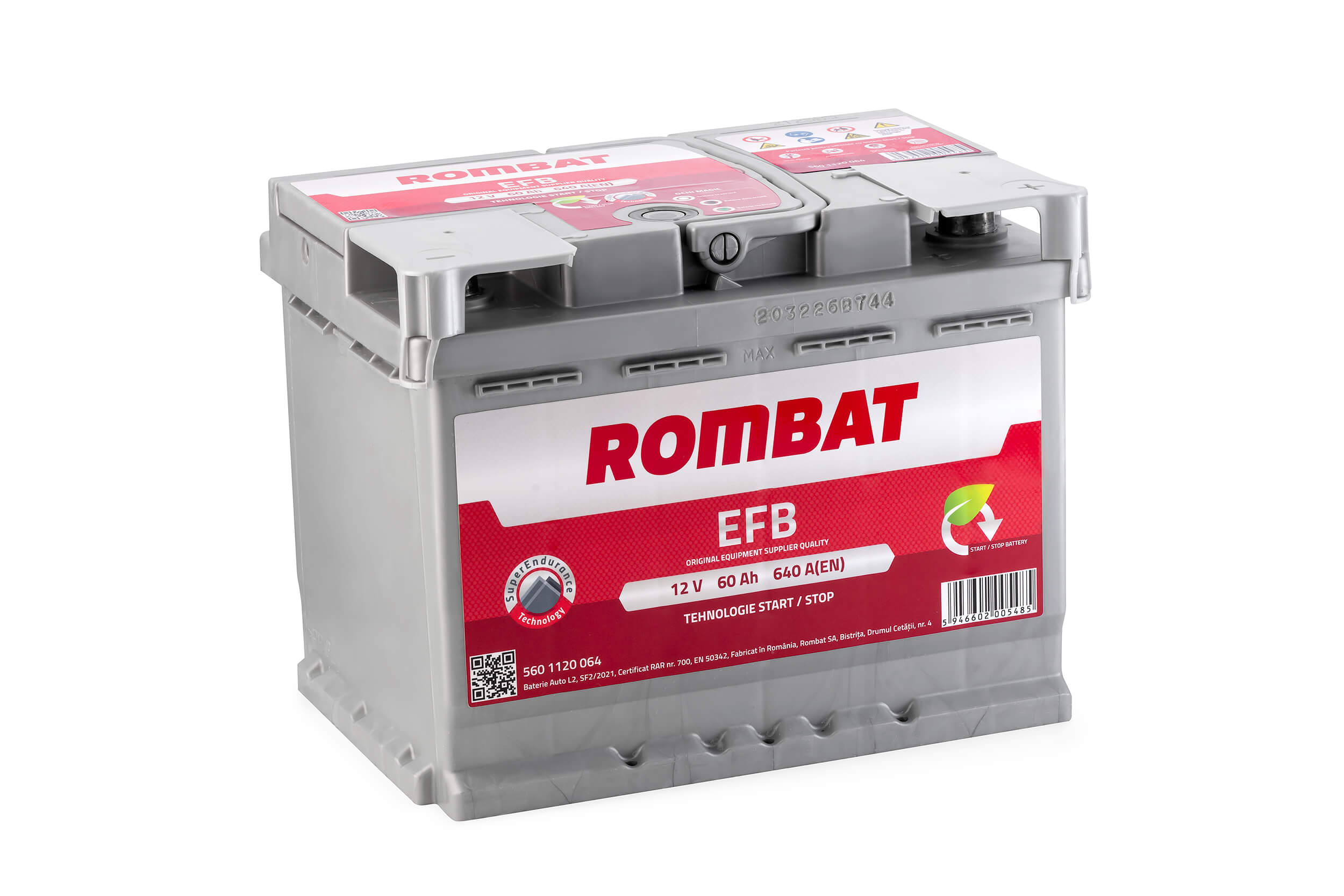 żtartovacia batéria ROMBAT S.A.